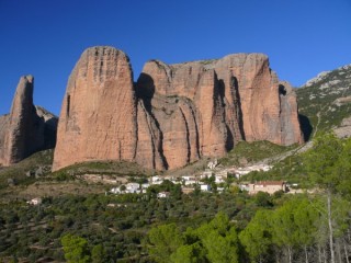 Photo des Mallos de Riglos (Aragon)