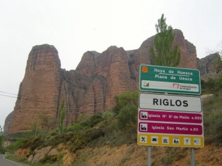 Photo des Mallos de Riglos (Aragon)