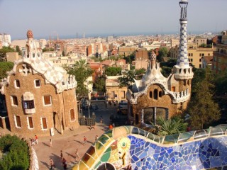 Photo du Parc Güell à Barcelone (Catalogne) Photo du Parc Güell à Barcelone (Catalogne)