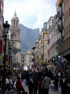JAEN : Photo de la ville de Jaen (Andalousie)