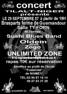 Concert Tilalt Niger le 29/09/2007