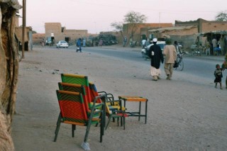 Une rue d'Agadez