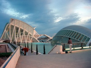 Photo de la cit des Arts et des Sciences de...