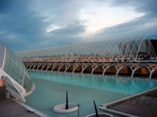 Photo de la cit des Arts et des Sciences de...