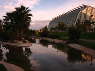 Photo de la cit des Arts et des Sciences de...