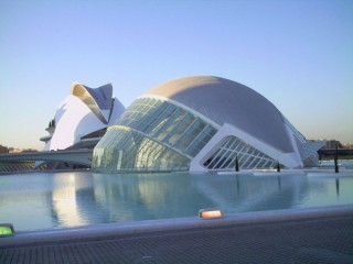 Photo de la cit des Arts et des Sciences de...