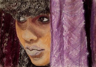 Rana, une femme de peul Wodaabe