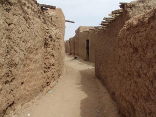 Les ruelles de la vieille ville d'Agadez