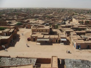 Vue de la ville depuis la mosque