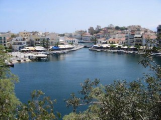Agios Nikolaos : Le lac Voulismeni