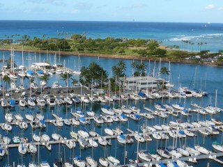 Ala Wai Yacht harbor