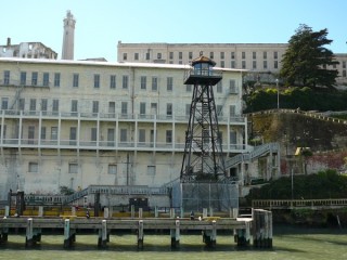 Arrivée à Alcatraz