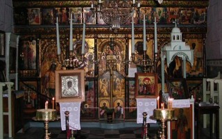 Artemonas - Iconostase glise Panagia tis Ammou