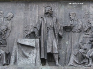 Barcelone, statue de Christophe Colomb