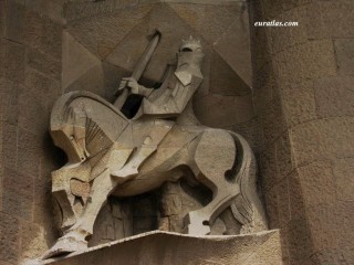 Barcelone, un chevalier de la Sagrada Familia
