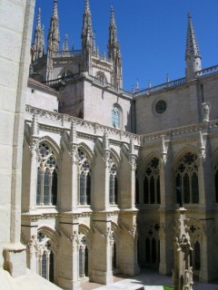 Photo de Burgos - Le clotre de la Cathdrale...