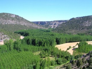 Photo du Caon de Rio Lobos, du chteau...