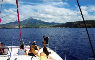Catamaran sur St Pierre