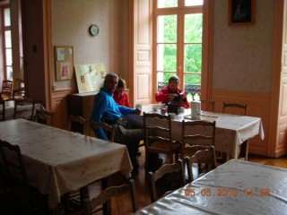 Centre Jean XIII - Collation dans l'ancienne maison de Gay-Lussac.