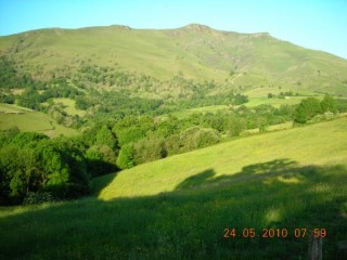 Saint Jean Pied de Port / Saint Etienne de Bagorry (18 km) - Soleil / Trs Chaud