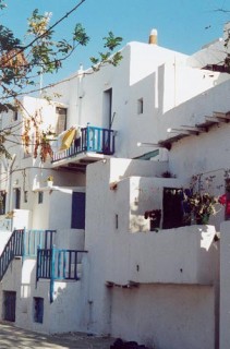 Chora - groupement de maisons traditionnelles