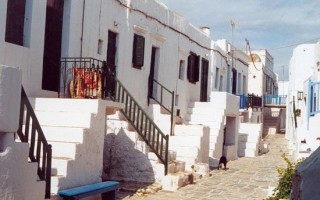 Chora - rue principale du Kastro