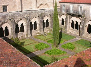 Cloître de la cathédrale de Tui en Galice