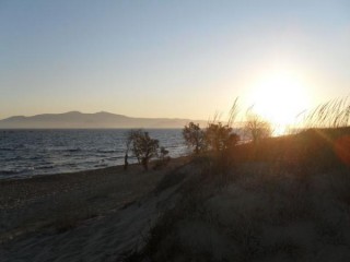 Coucher de soleil à Naxos