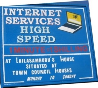Cyber Cafe in Maralal-Samburu District