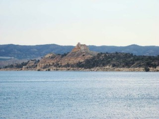 Photo du barrage (Embalse) de Caspe et Mequinenza... Photo du barrage (Embalse) de Caspe et Mequinenza...