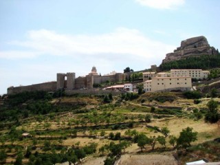 Photo de la ville et du château de Morella (Communauté...