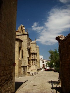 Photo de la ville et du chteau de Morella...