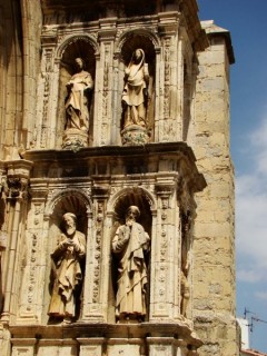 Photo de la ville et du chteau de Morella...
