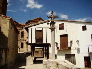 Photo de la ville et du chteau de Morella...