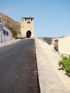 Photo de la ville et du chteau de Morella...
