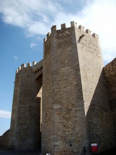 Photo de la ville et du chteau de Morella...