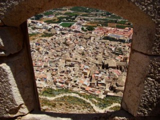 Chteau et ville de Murcie (Rgion de Murcie)