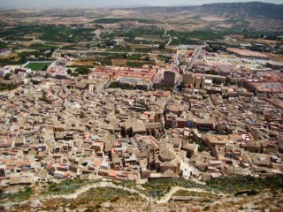 Chteau et ville de Murcie (Rgion de Murcie)