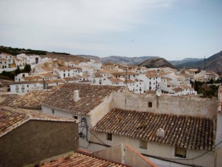 Photo du village et du chteau de Velez Blanco...