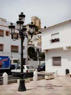 Photo du village et du chteau de Velez Blanco...