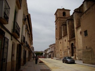 Photo du village et du chteau de Velez Blanco...
