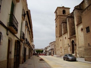 Photo du village et du chteau de Velez Blanco...