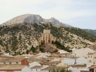 Photo du village et du chteau de Velez Blanco...