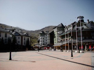 Photo de la station de ski de la Sierra Nevade (Andalousie...