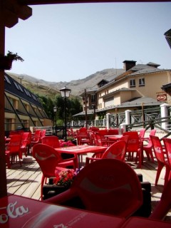 Photo de la station de ski de la Sierra Nevade...