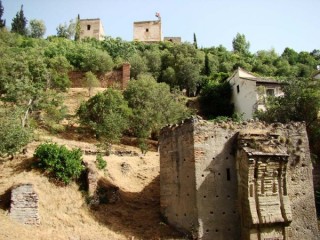 Photo de l'Alhambra depuis la rue del Darro