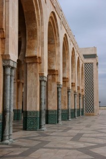 Dtail des colonnes extrieures