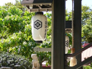 Dtail du sanctuaire japonais d'Izumo Taisha