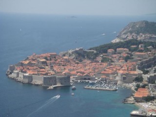 Dubrovnik vue du ciel