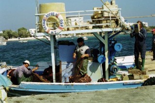 Embarcation de pcheurs